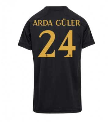 Real Madrid Arda Guler #24 Replika Tredjetrøje Dame 2023-24 Kortærmet